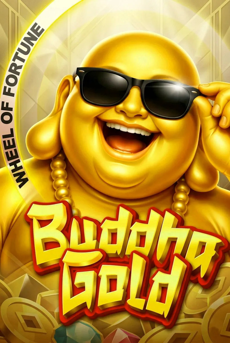 Buddha gold wheel of fortune